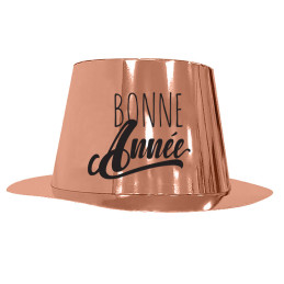 Chapeau carton BONNE ANNEE...