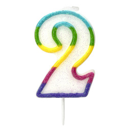 Bougie anniversaire -...