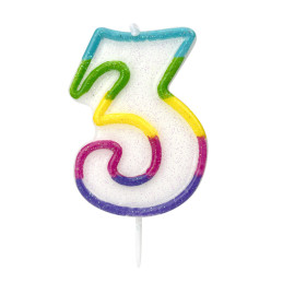 Bougie anniversaire -...