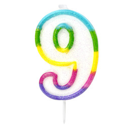 Bougie anniversaire -...