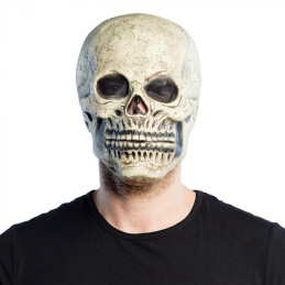Masque tête latex Skull 