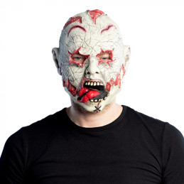 Masque tête latex Undead 