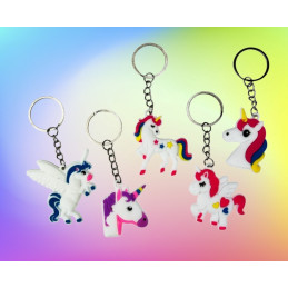 Set de 5 portes clefs -...