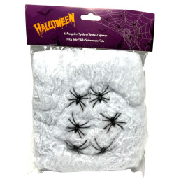 Toile d'araignée 100g + 6...