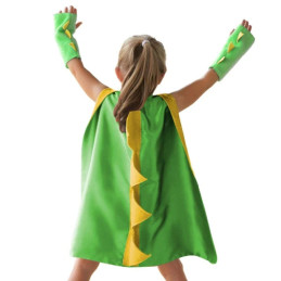Set Cape+bracelets DINO...