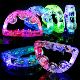 Tambourin  LED 4 coloris...