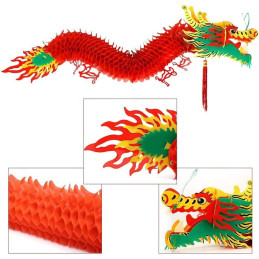 Dragon Chinois décoration 1 m 