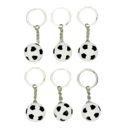 6 Porte-clés Ballon de...