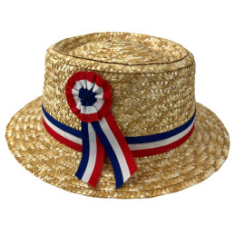 Chapeau CANOTIER paille...