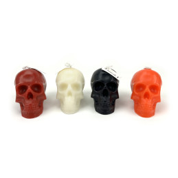 Bougie TETE DE MORT COULEUR...