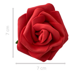 8 Roses EVA 7 CM Rouges 