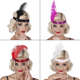Bandeau Flapper 4 couleurs...