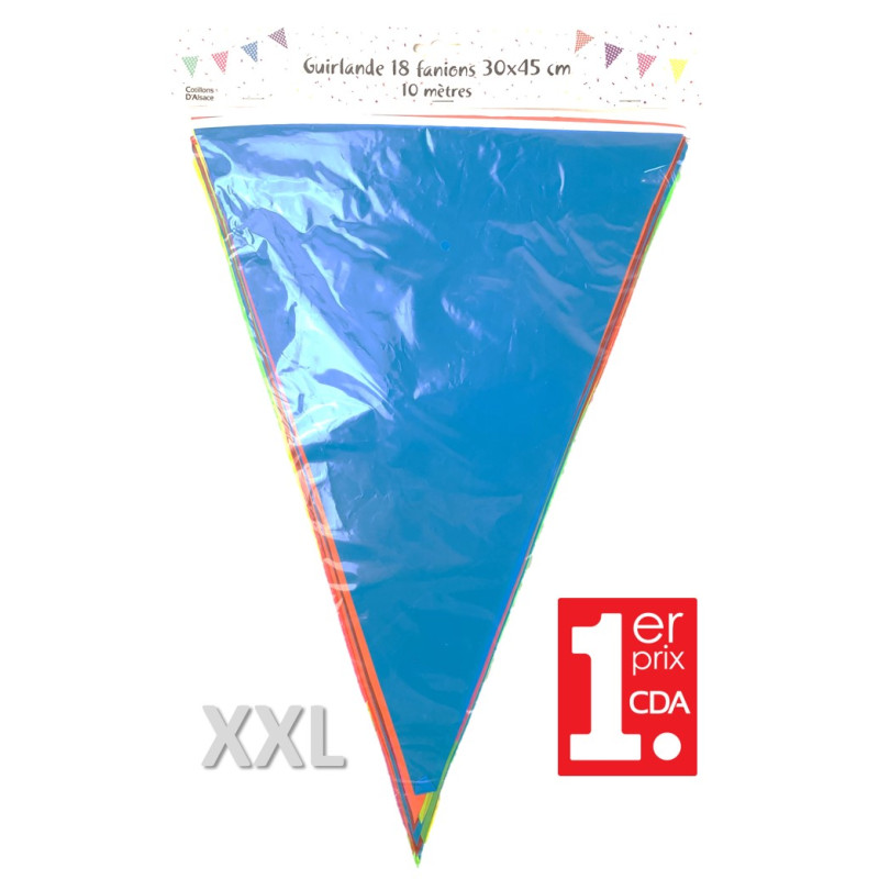 Guirlande Fanions Peppa Pig 270cm - Décoration Enfantine Colorée