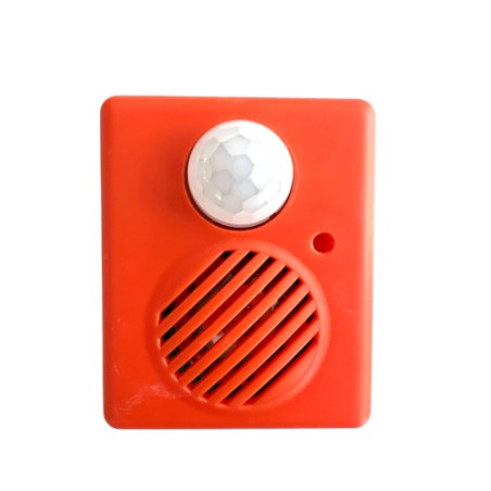 Haut-parleur Effet Sonore Horreur 'Scream' Pour Décor D'Halloween - Blanc - Neuf