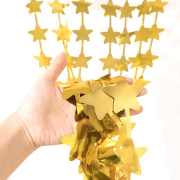 Rideau foil ETOILE OR 100 x...