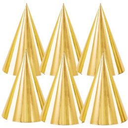 6 Chapeaux OR 16 X 10 cm 