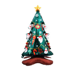 Ballon foil SAPIN NOËL sur...
