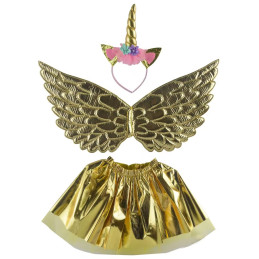 Set 3 pièces Licorne GOLDY...