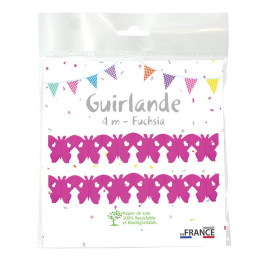 Guirlande Papillon 4m -...