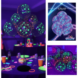10 Ballons 30 cm FLUO NEON...