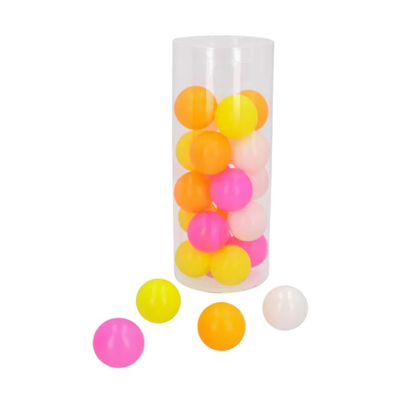 Coffret de 5 sarbacanes luxe avec 50 boules - Cotillons - Magie du
