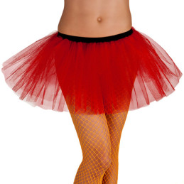 Tutu en tulle - Rouge 