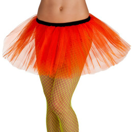 Tutu en tulle Orange fluo...