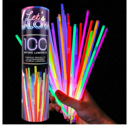 GLOW Tube de 100 bracelets...