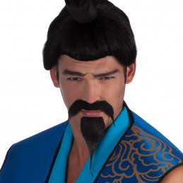 Moustache et barbe Samurai 