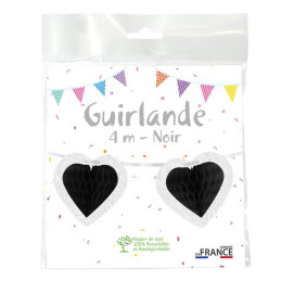 Guirlande 8 coeurs sur...