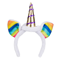 Tiare LICORNE Arc en ciel 