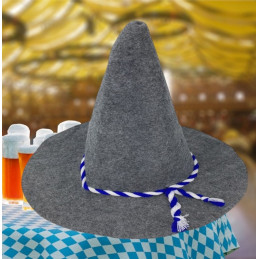 Chapeau tirolien bleu/blanc...