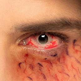 Lentilles Sclera 6 mois Enfer 