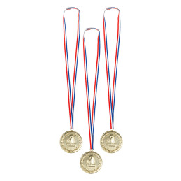 Set 3 Medailles '1' 