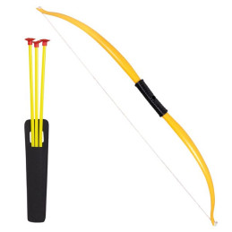 Arc  73 cm et 3 flèches 42 cm 