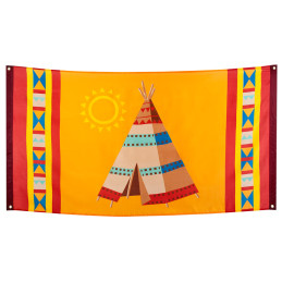 Drapeau Indians (90 x 150 cm) 