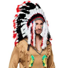 Coiffe chef indien APACHE...