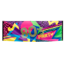 Banniere polyester 80s...