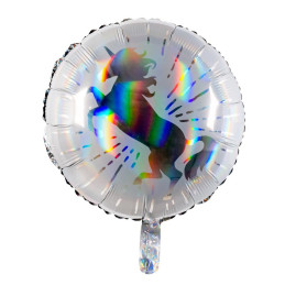 Ballon Foil 45 cm  Licorne...
