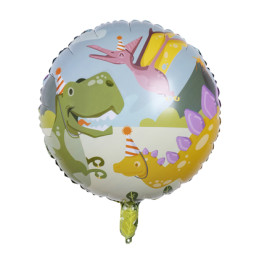 Ballon mylar Dino party  45...