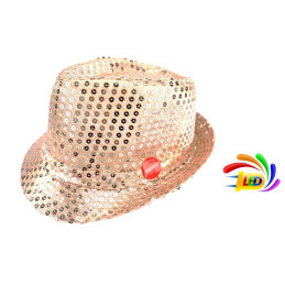 Chapeau SEQUIN ROSEGOLD 6...