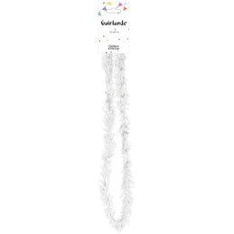 Guirlande PVC XXL 10m Blanc...