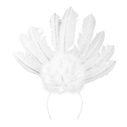 Tiare plumes Samba blanc...
