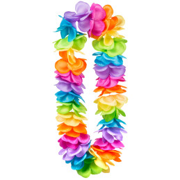 Collier Hawaiien Rainbow de...