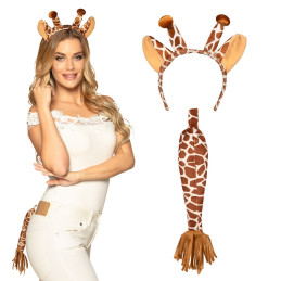 Set Girafe serre tete et...