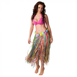Jupe hawaïenne adulte 90cm...