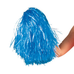 Pom pom bleu - vendu à la...