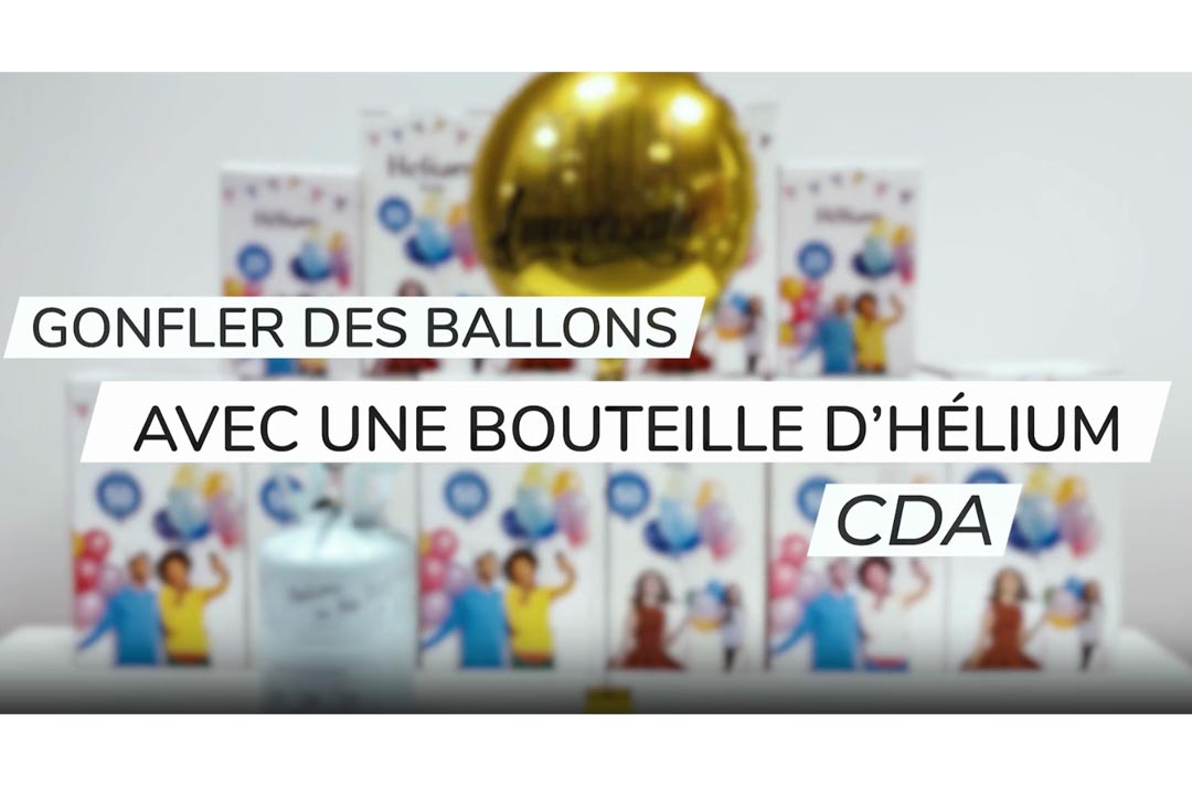 Bouteilles d'Hélium…. Gonfler des ballons n'est pas sans danger ! !